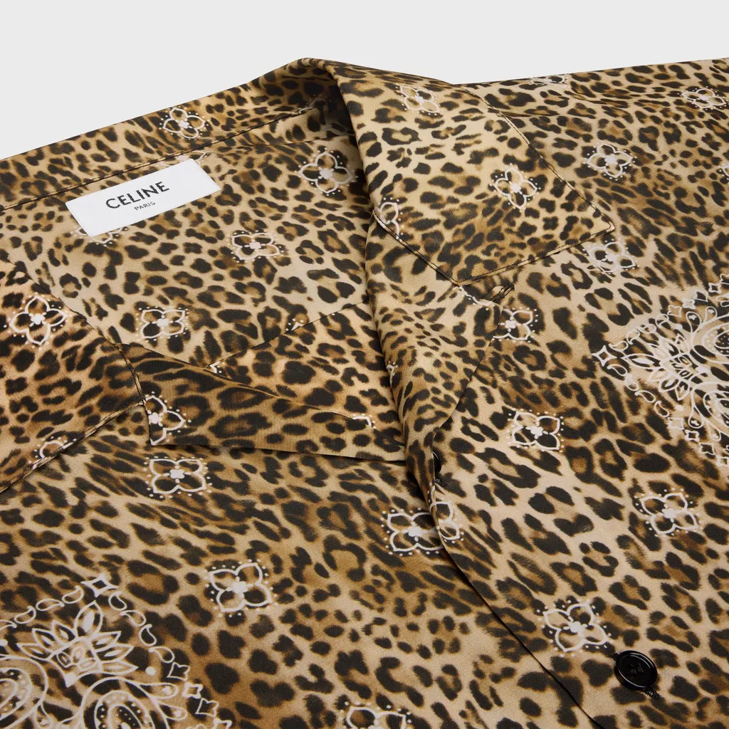 Hawaiian Shirt In Crepe De Chine