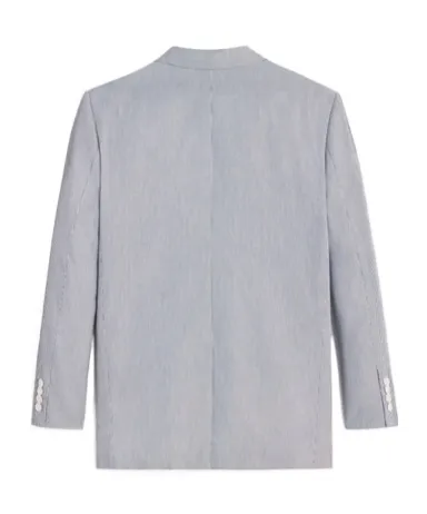 Jude Jacket In Striped Cotton