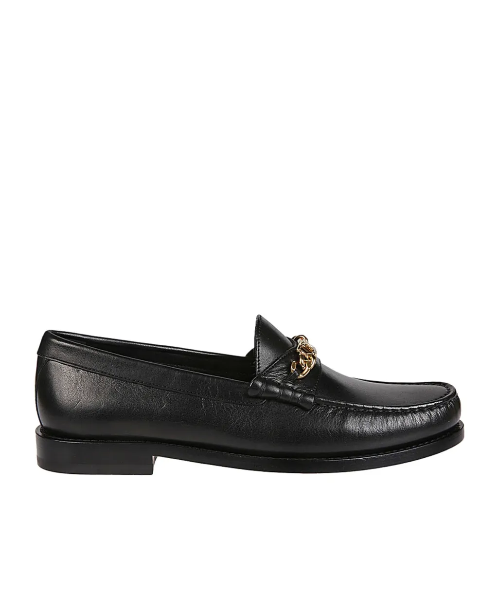 Luco Triomphe Chain Loafer In Calfskin
