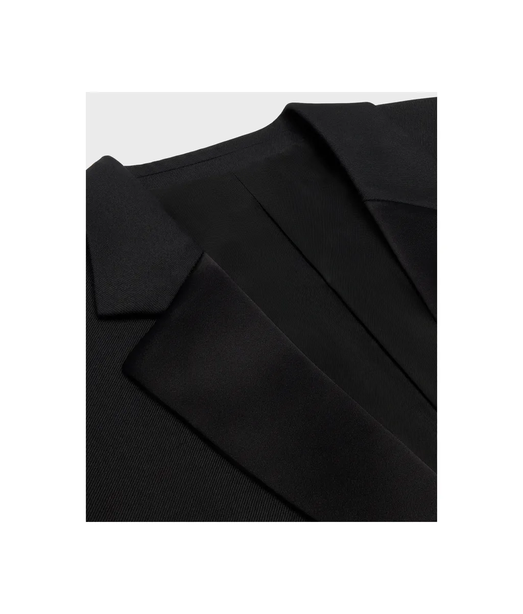 Tommy Tux Jacket In Wool Gabardine