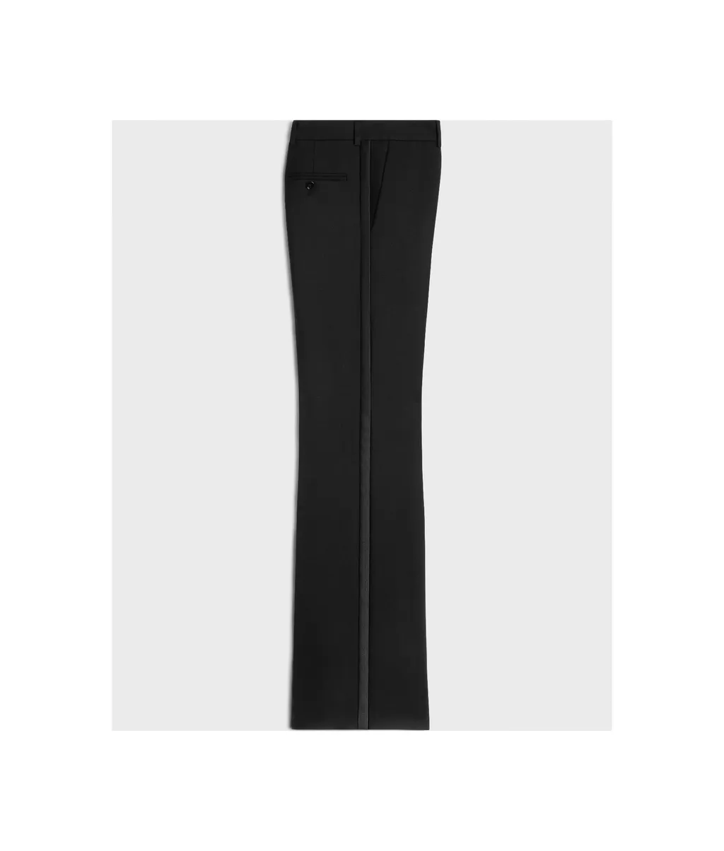 Tommy Tux Pants In Wool Gabardine