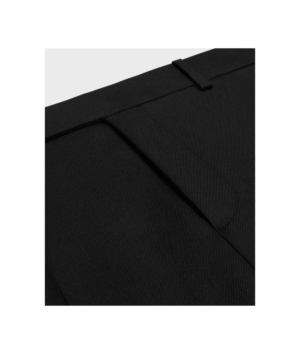 Tommy Tux Pants In Wool Gabardine