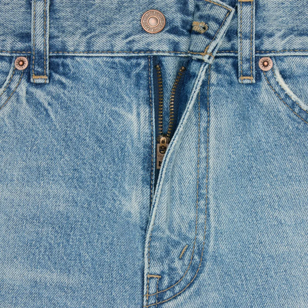 Multi-Pocket Flared Jeans