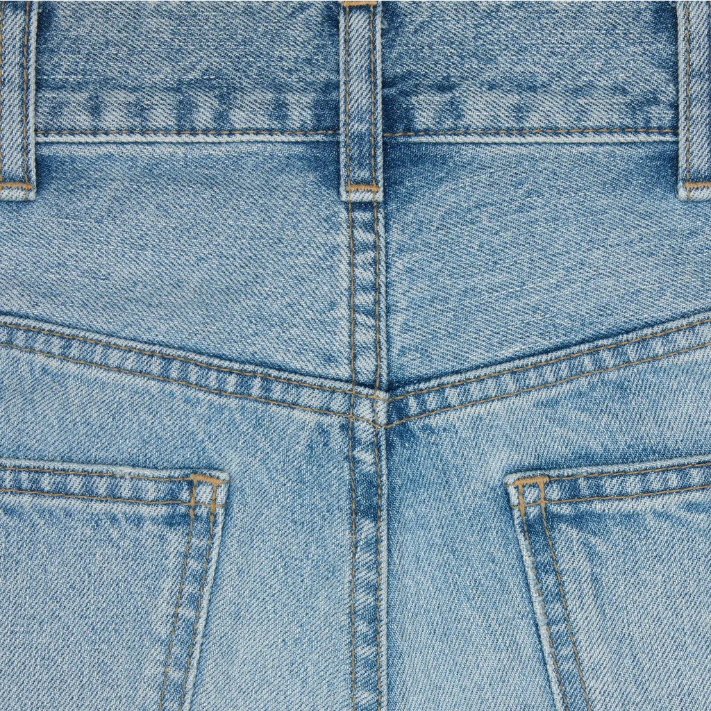 Multi-Pocket Flared Jeans