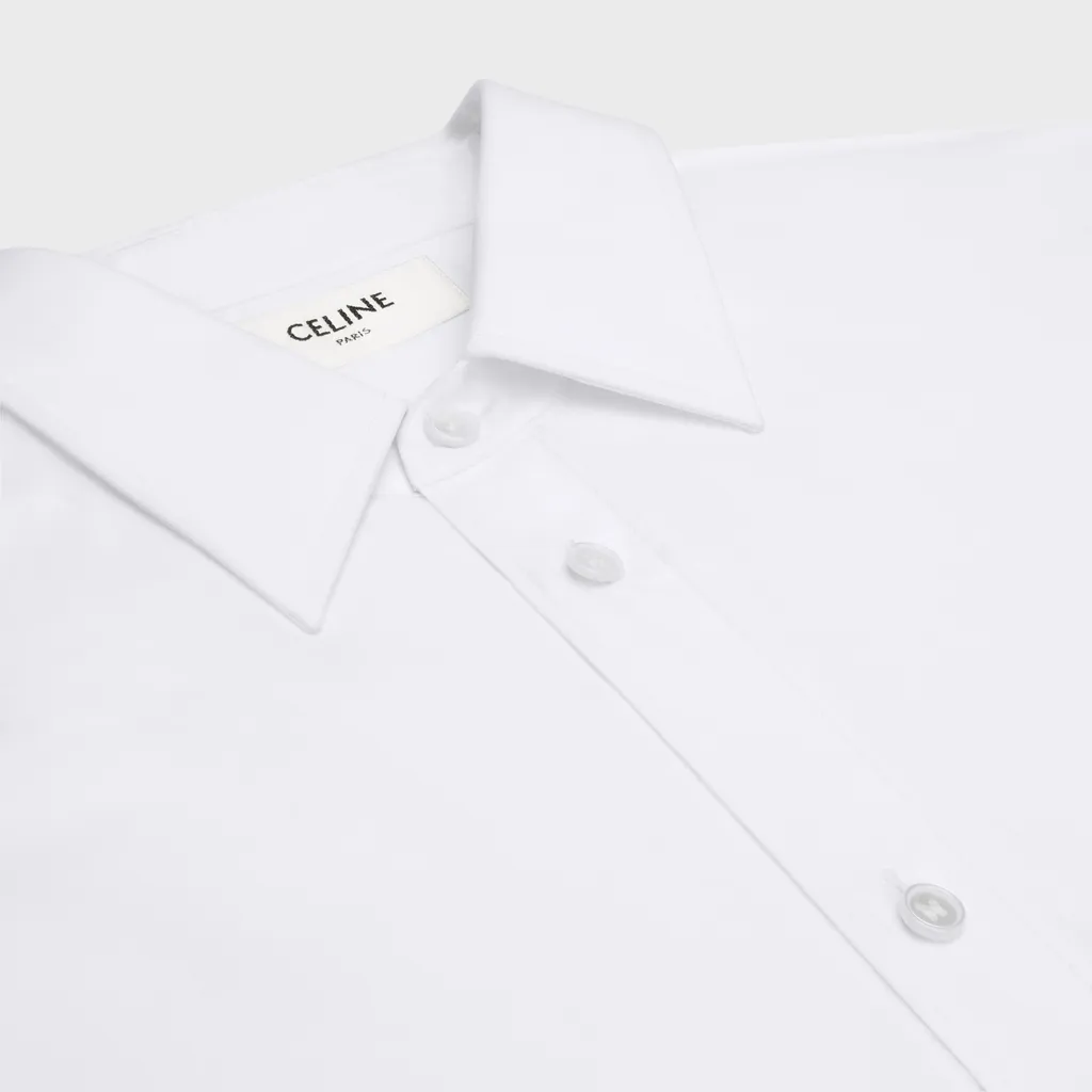 Tomboy Shirt In Cotton Poplin
