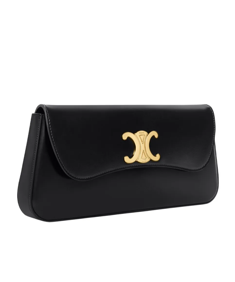 Lola Clutch In Shiny Calfskin