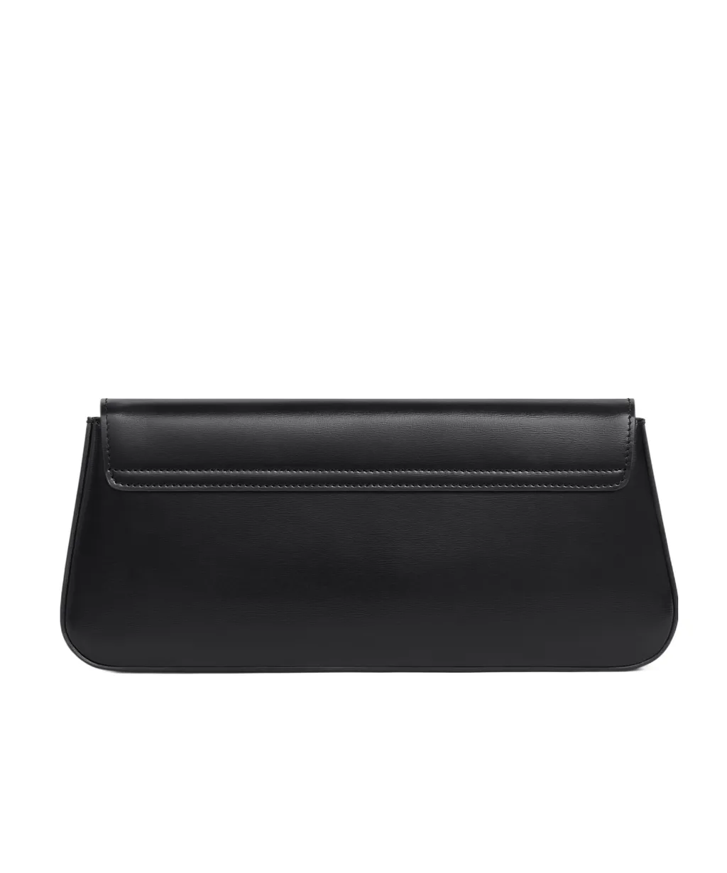 Lola Clutch In Shiny Calfskin
