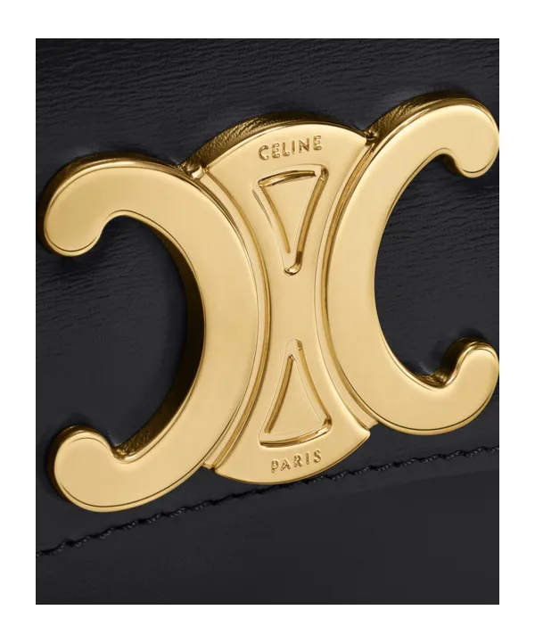 Lola Clutch In Shiny Calfskin
