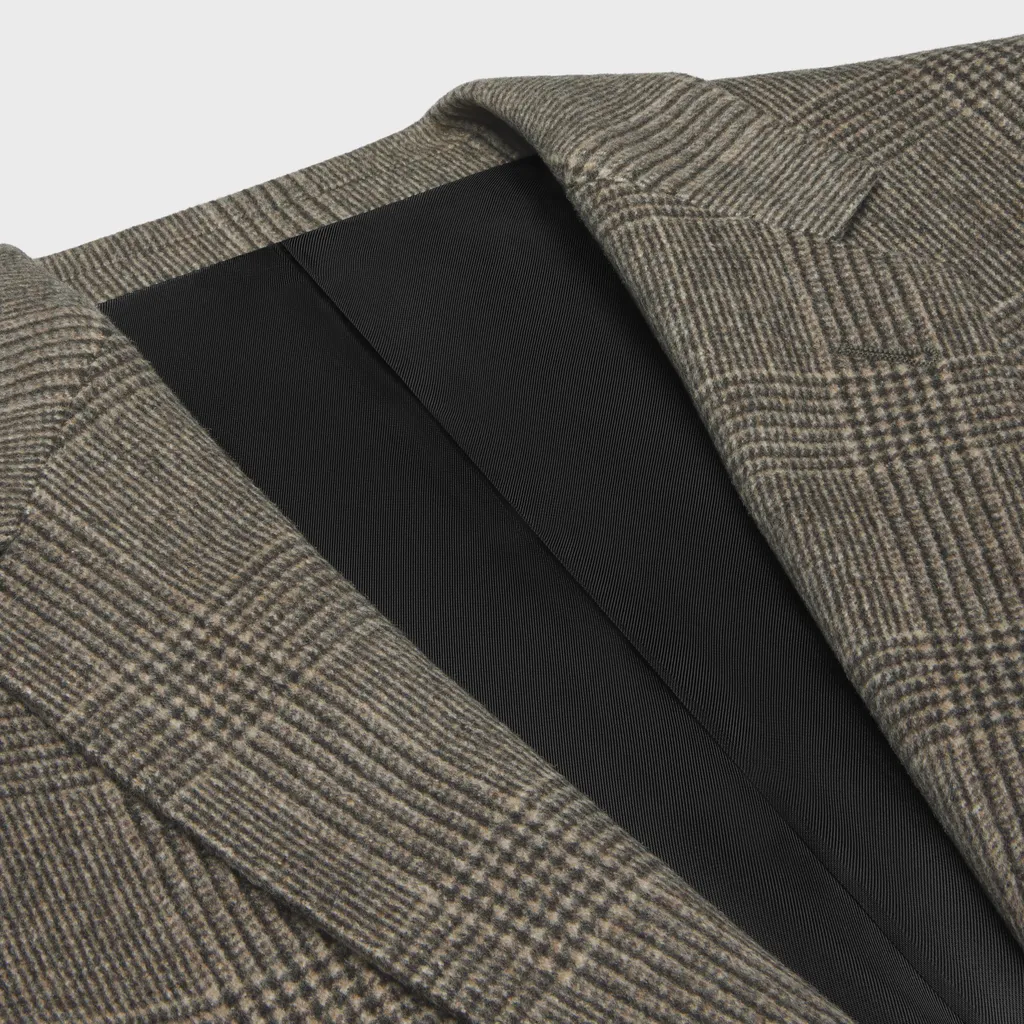 Long Jacket In Wool And Cashmere