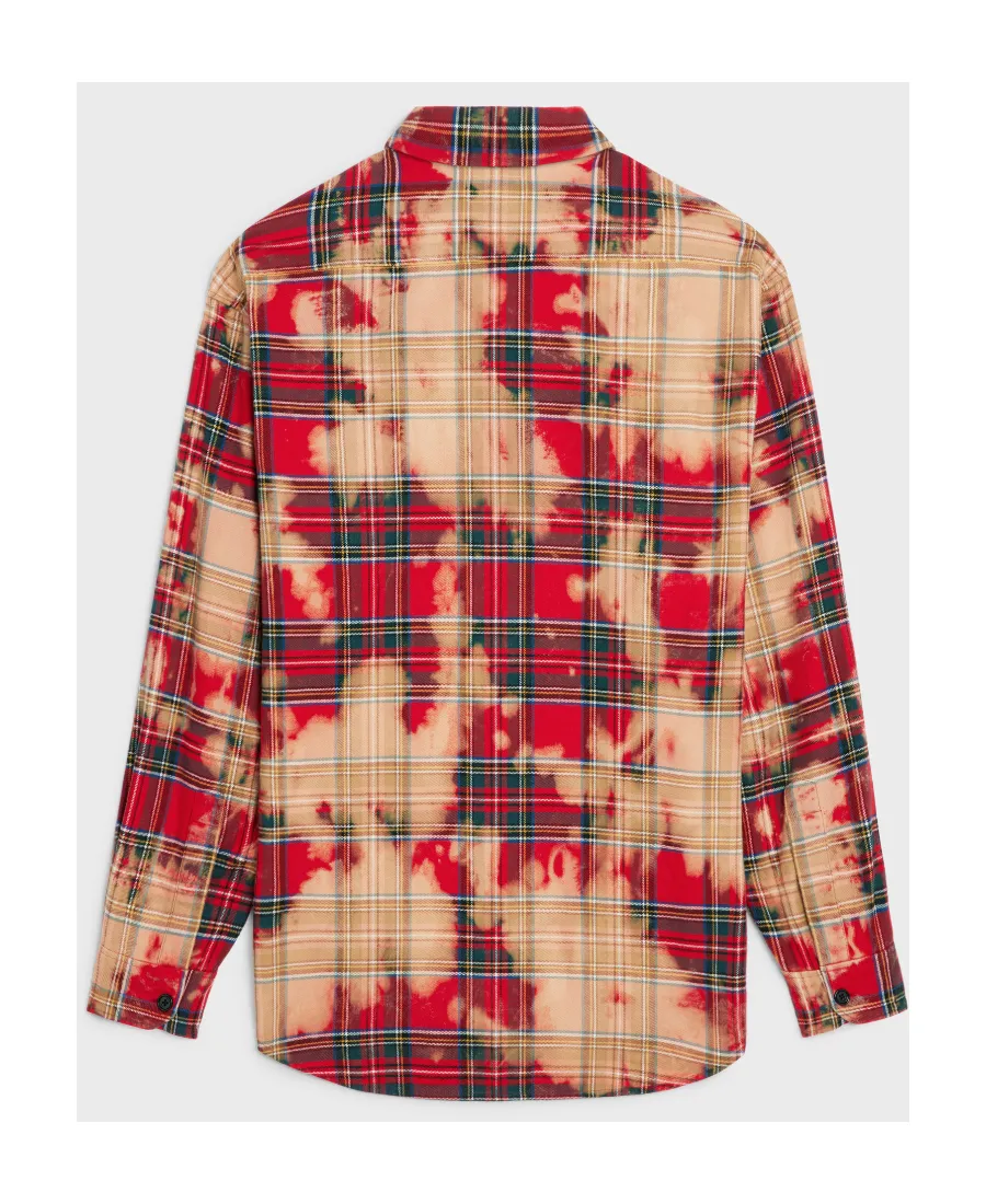 Loose Shirt In Checked Cotton