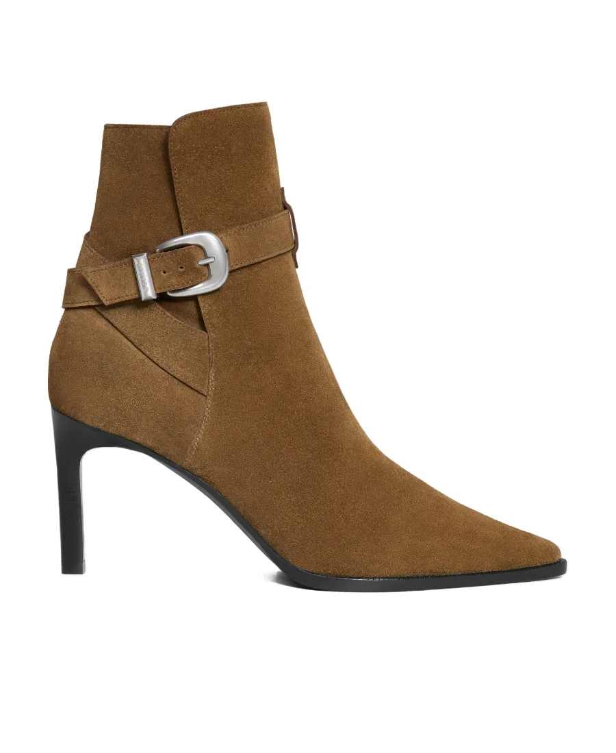 Verneuil Jodphur Boot In Suede Calfskin