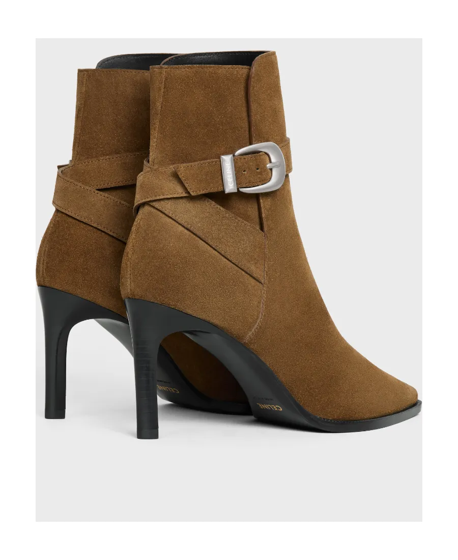 Verneuil Jodphur Boot In Suede Calfskin