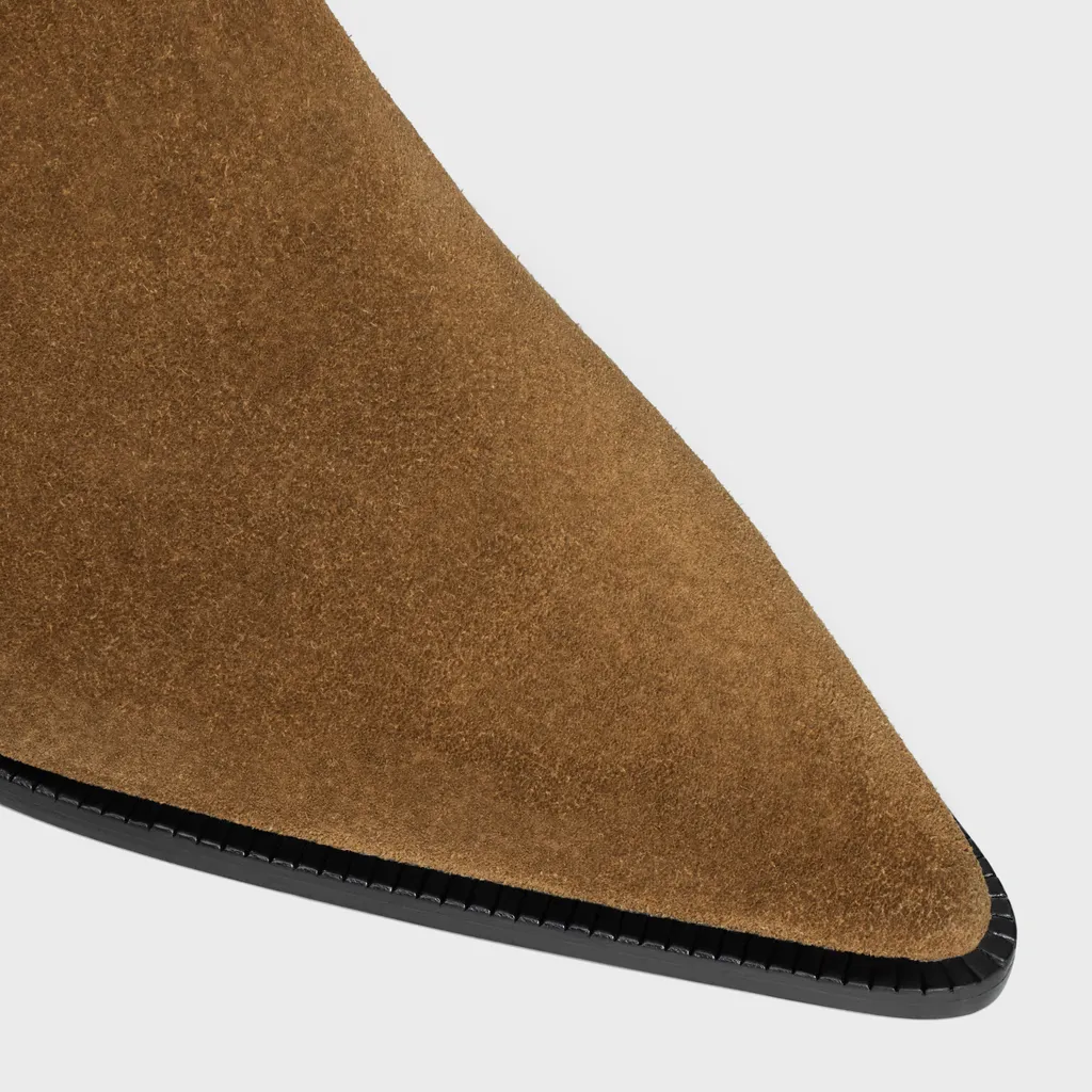 Verneuil Jodphur Boot In Suede Calfskin
