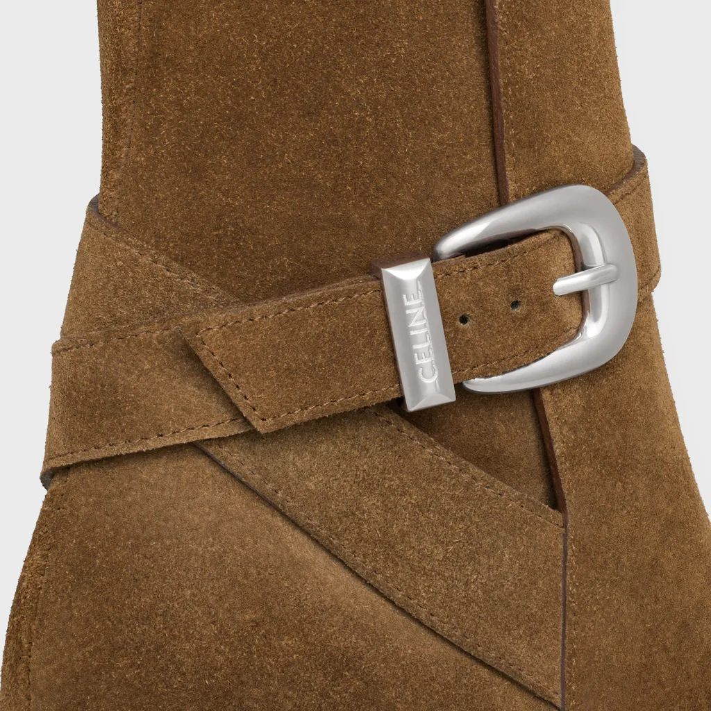 Verneuil Jodphur Boot In Suede Calfskin