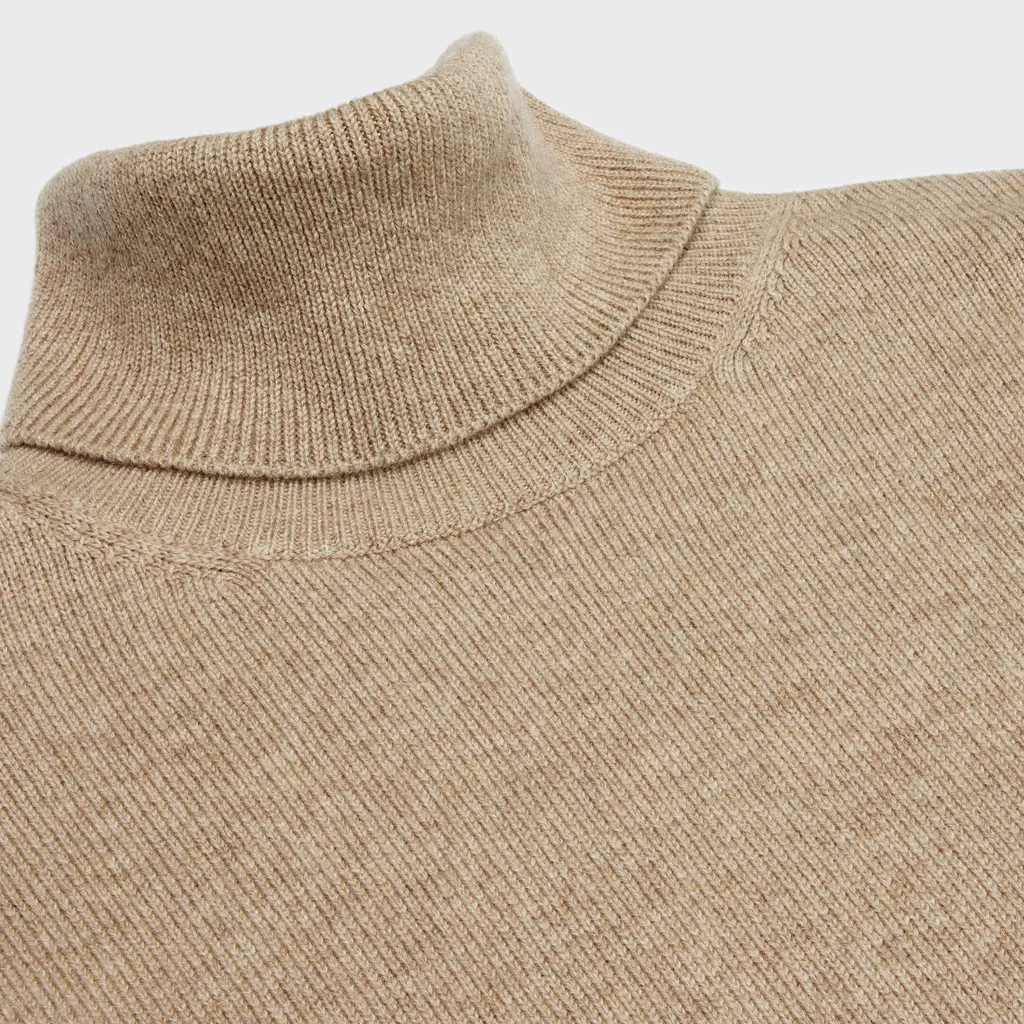 Turtleneck Sweater In Scottish Cashmere