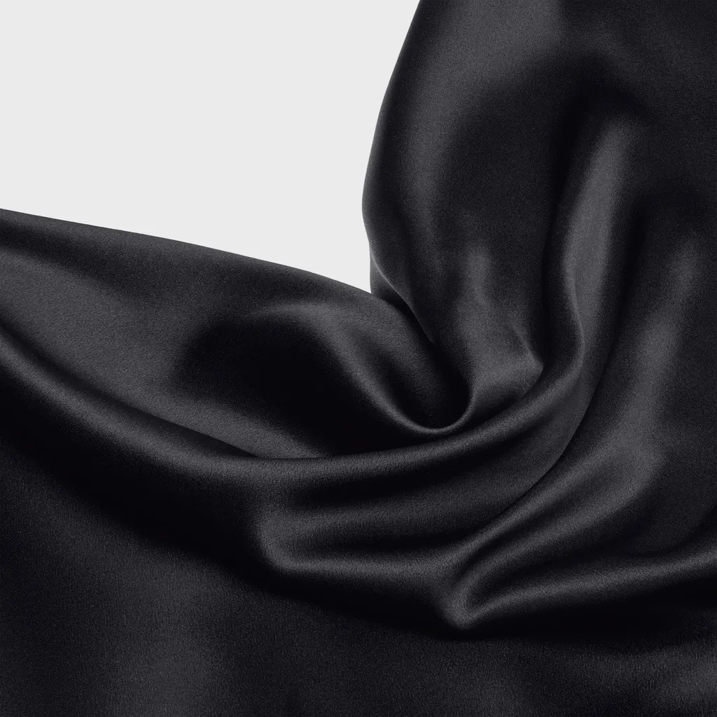Lingerie Dress In Satin Crepe