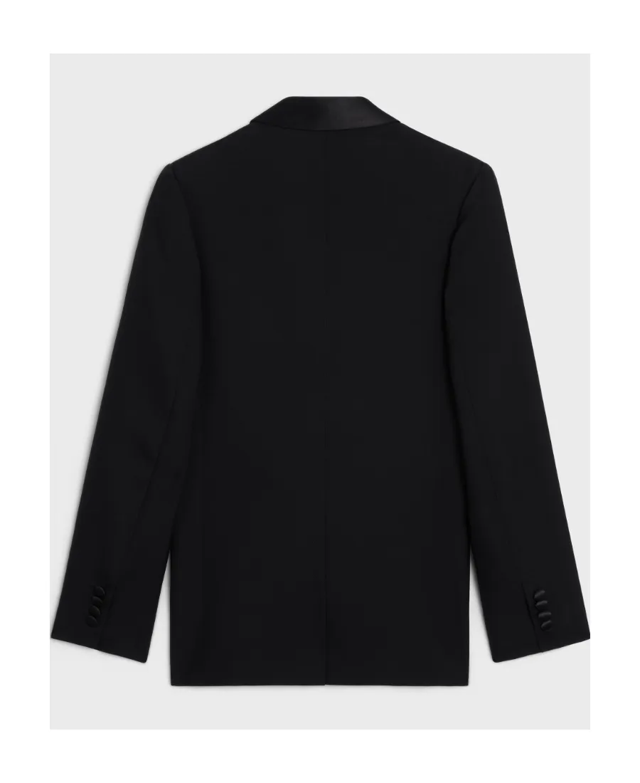 Classic Tux Jacket In Mohair And Silk