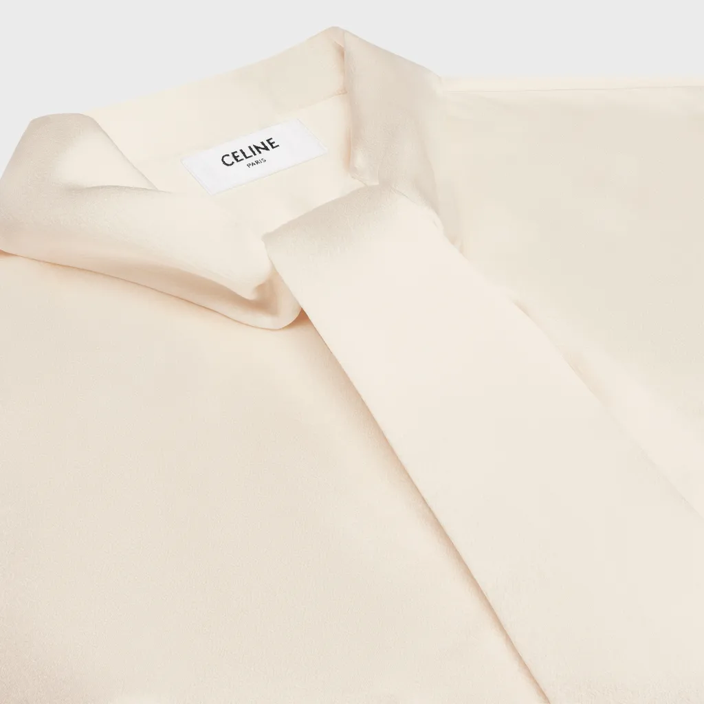 Romy Shirt In Satin Silk