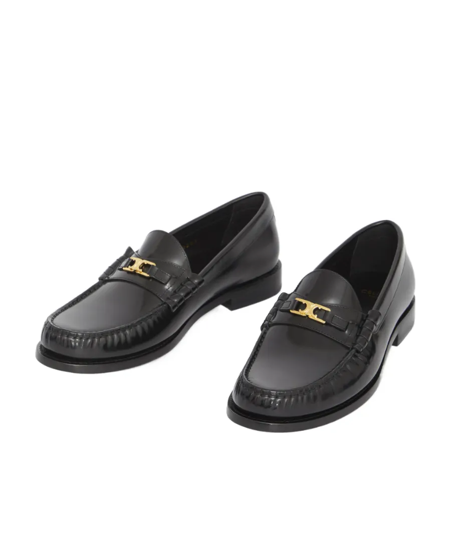 Luco Triomphe Loafer In Polished Bullskin