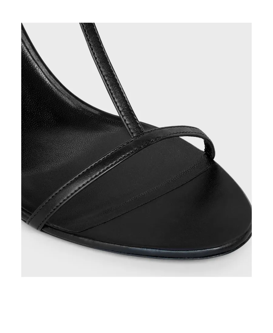 T-Bar Triomphe Sandal In Calfskin