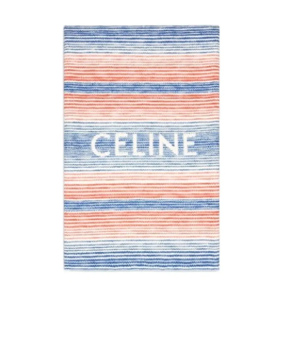 Beach Fouta In Multi-Stripe Cotton