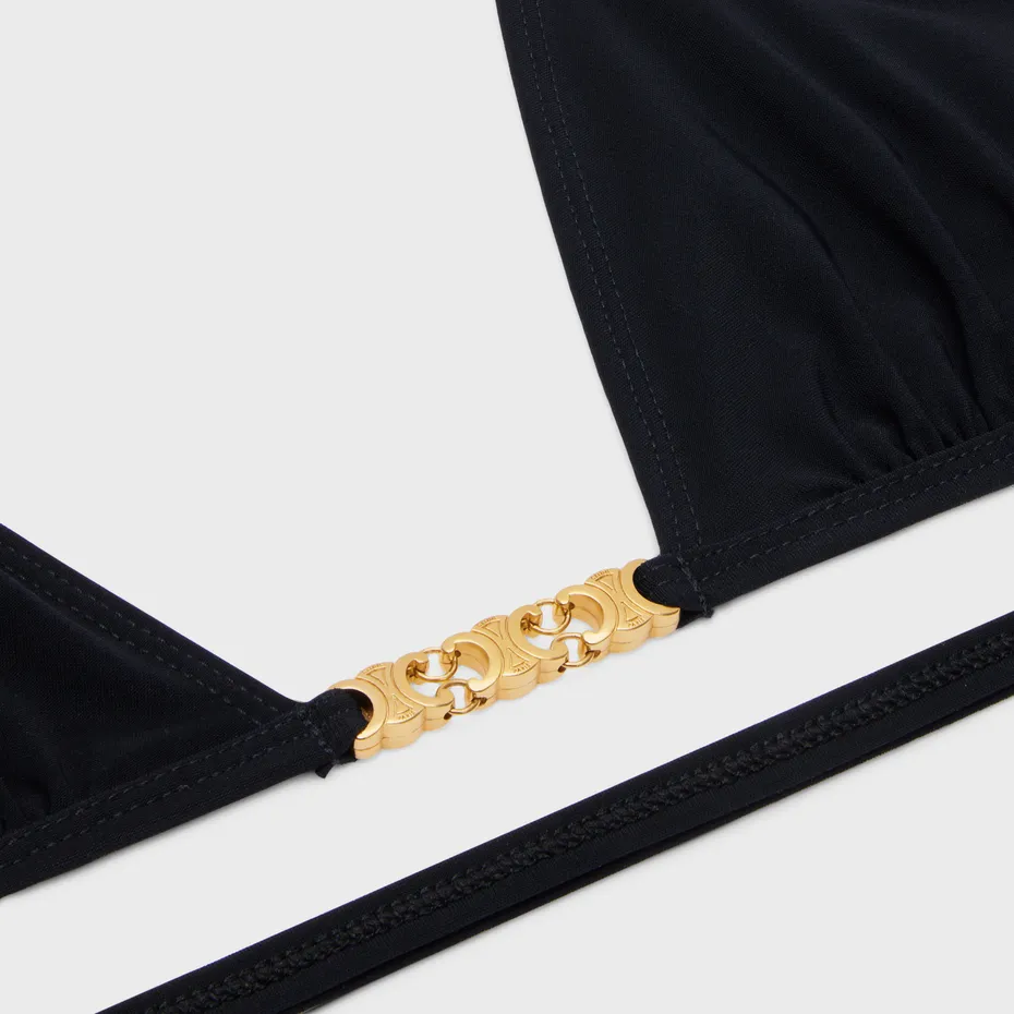 Triomphe Triangle Top In Matte Jersey
