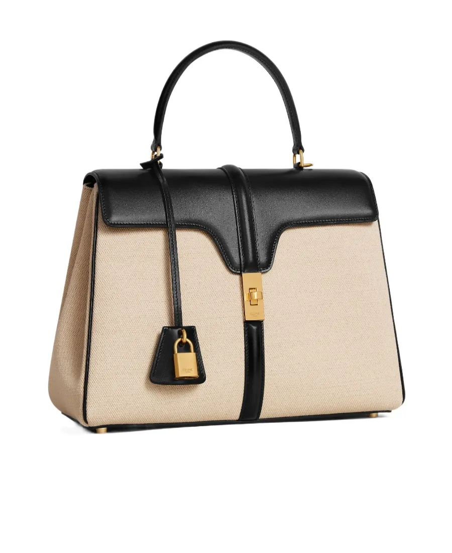 Classique 16 Bag In Textile And Calfskin