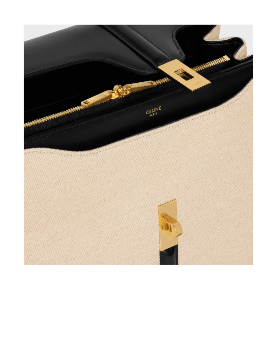 Classique 16 Bag In Textile And Calfskin