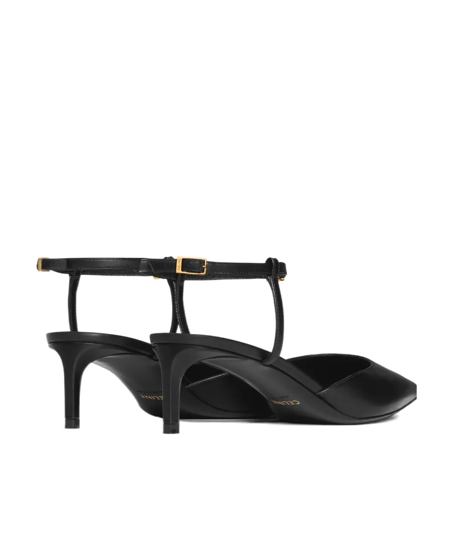 Kitten With Strap Triomphe In Calfskin