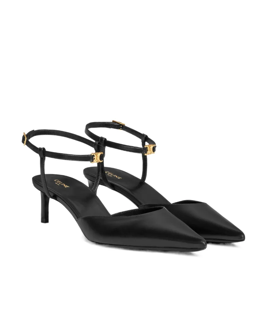 Kitten With Strap Triomphe In Calfskin