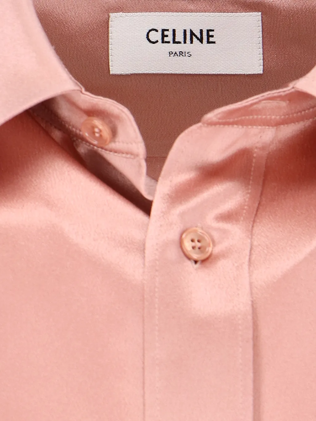 Loose Shirt In Satin Silk