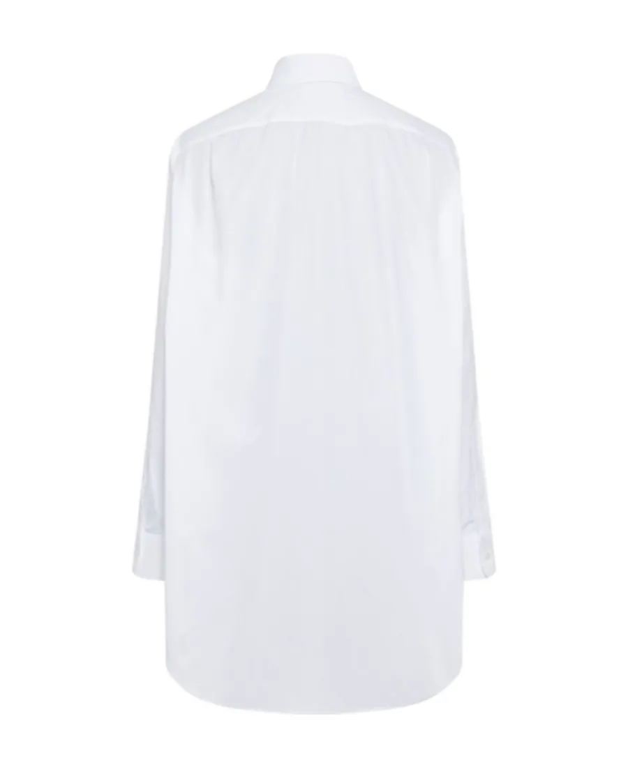 Loose Shirt In Cotton Poplin