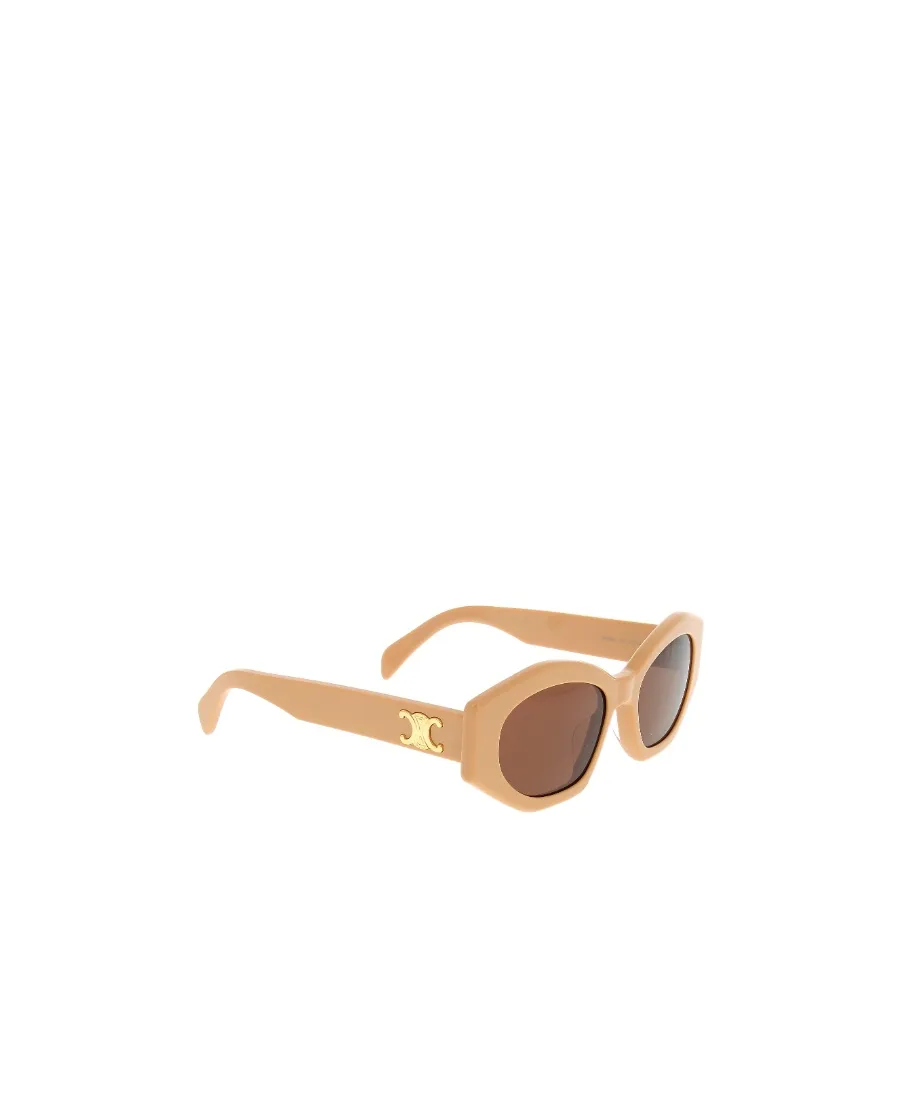 Logo-Plaque Arm Sunglasses