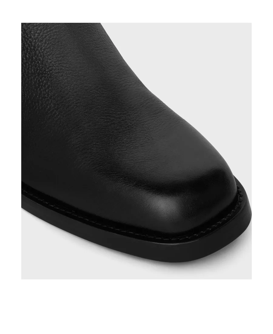 Rider Boot In Calfskin - Vegetal Tanning