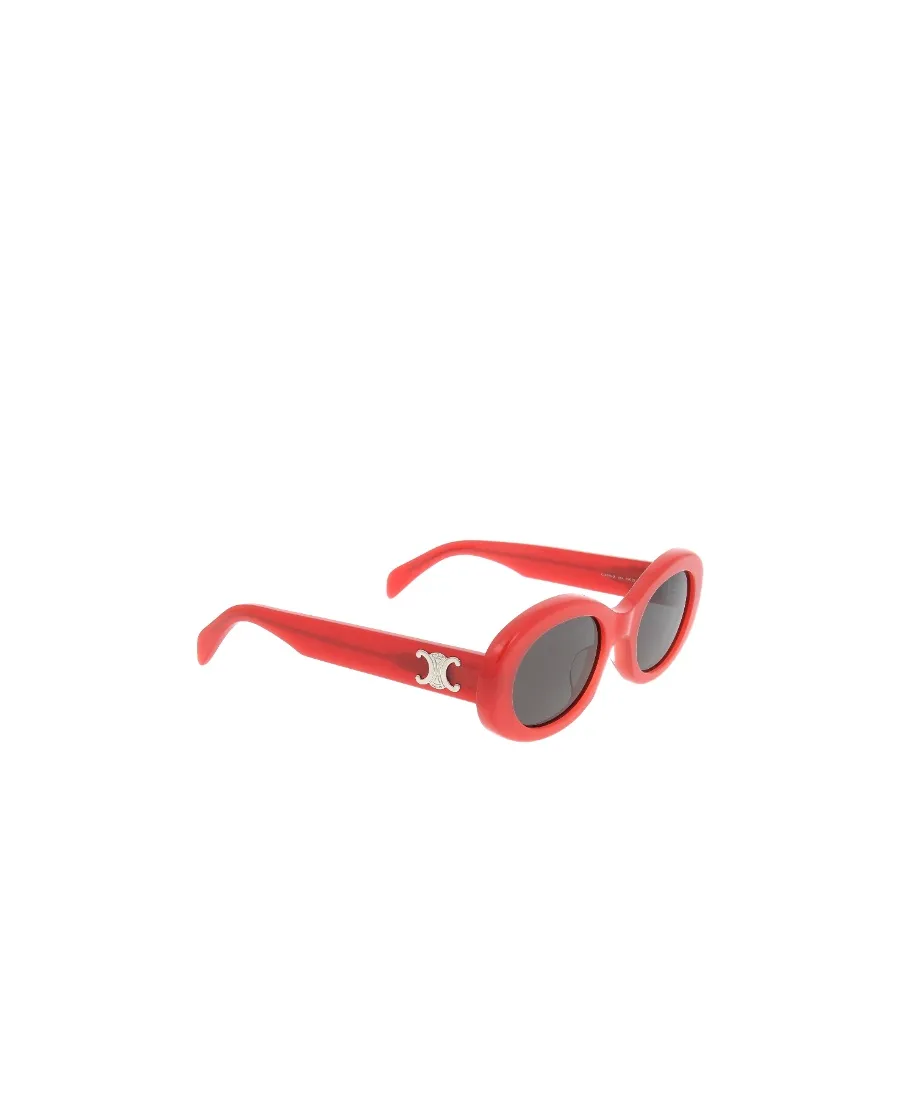 Triomphe Oval-Frame Sunglasses