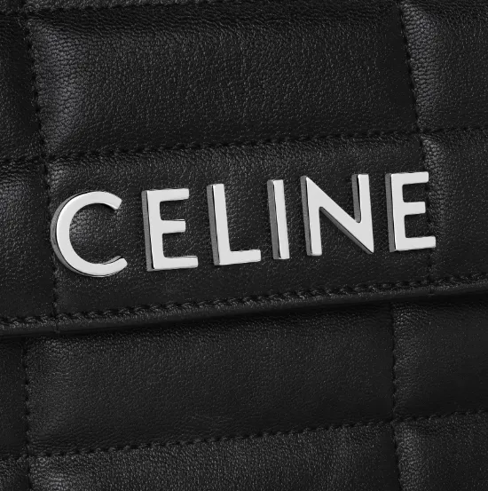 Chain Shoulder Bag Matelasse Monochrome In Quilted Goatskin