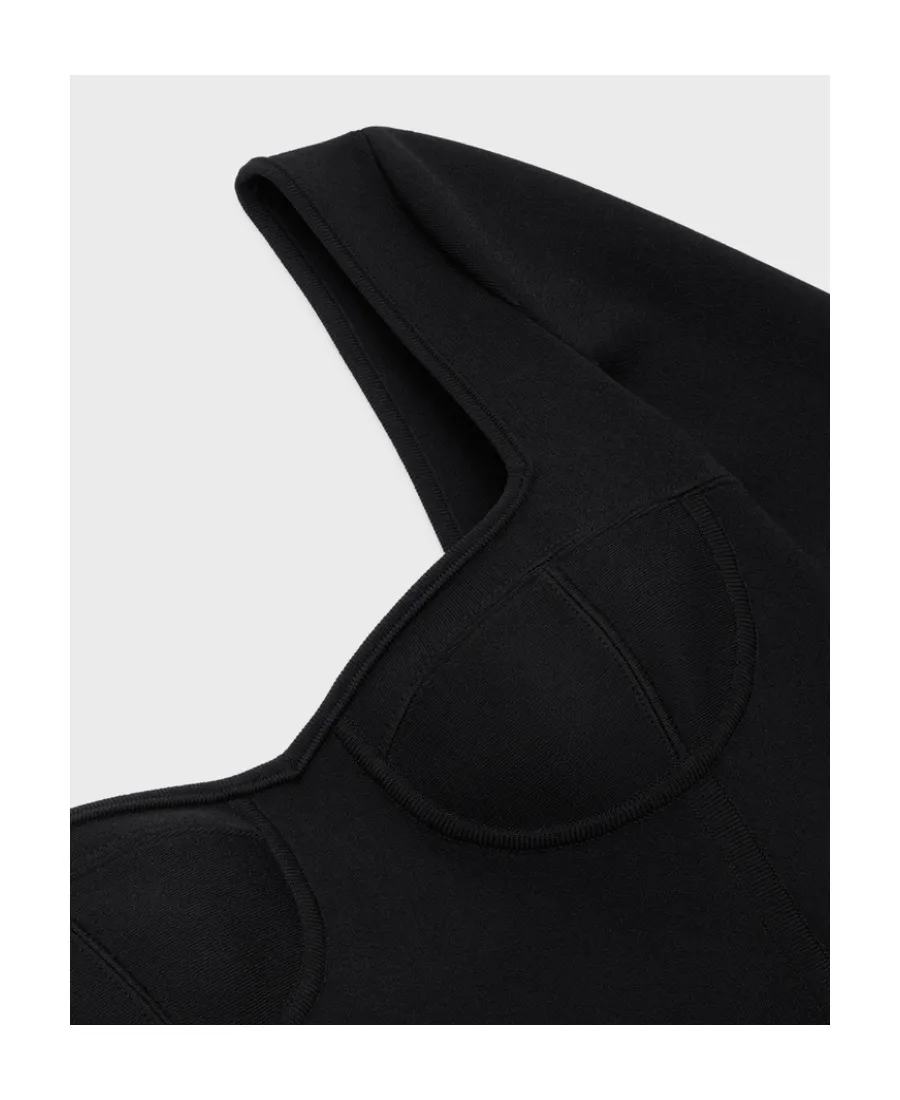 Corset Dress In Underpinning Viscose