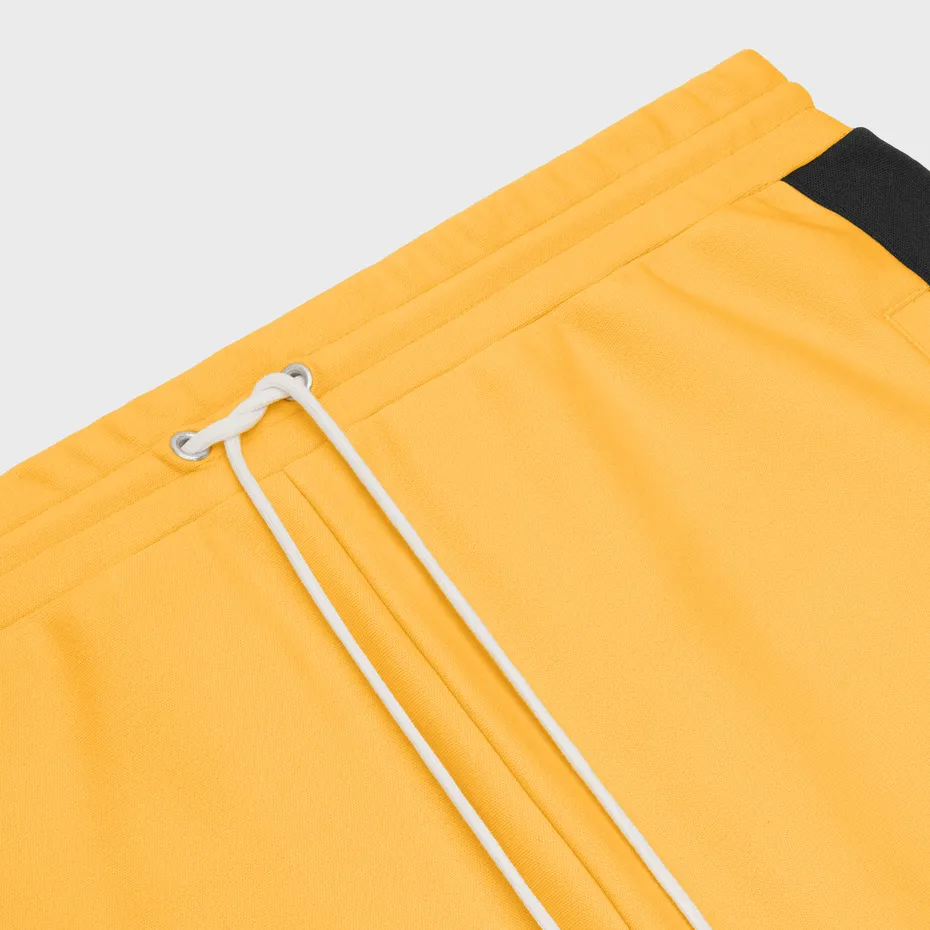 Double-Sided Plain Knitted Button Sweatpants
