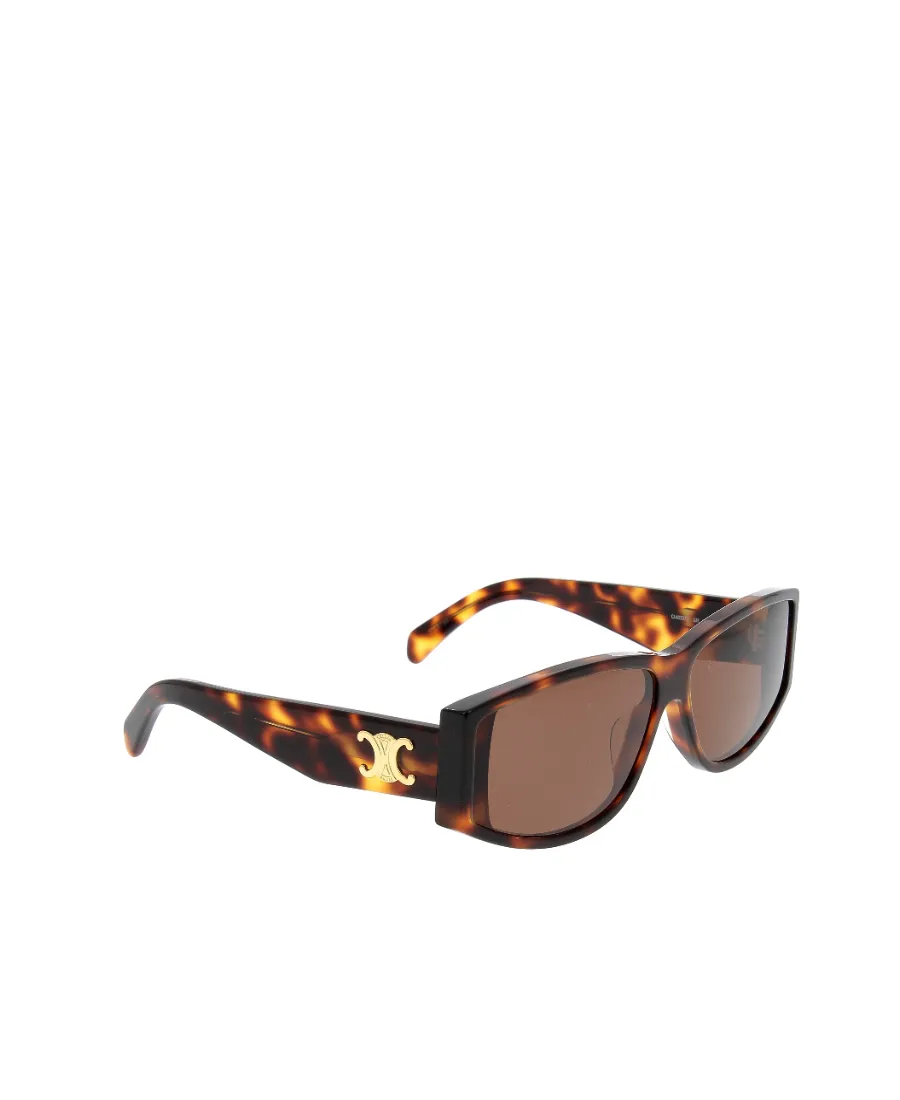 Tortoiseshell Pattern Frame Sunglasses