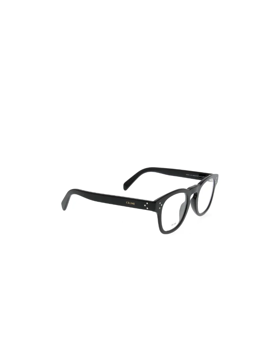 Polished Effect Round Frame Glasses
