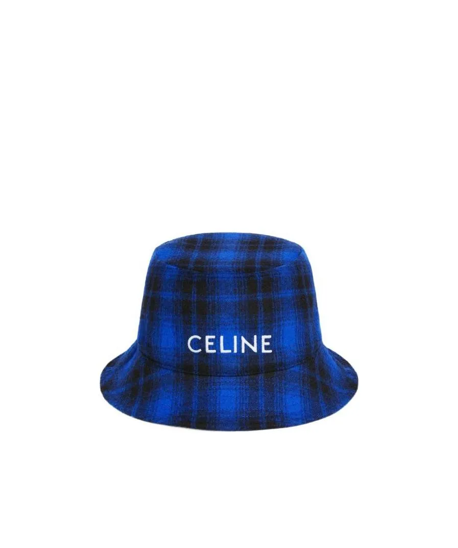 Bucket Hat In Checked Flannel