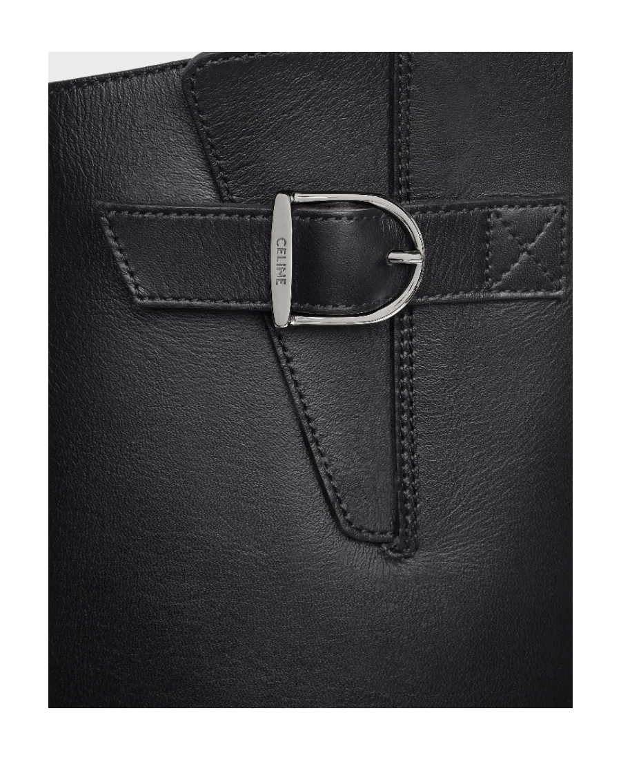 Buckled High Boot In Calfskin