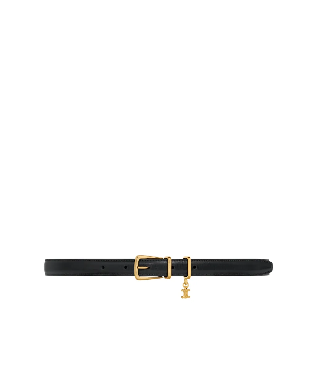 Elegant Charm Belt 18Mm In Taurillon Leather