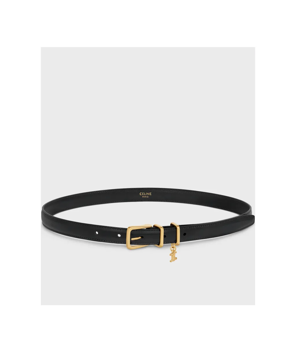 Elegant Charm Belt 18Mm In Taurillon Leather