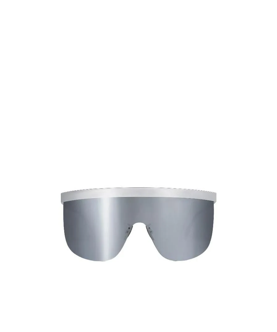 Moon Sunglasses In Metal With Mirror Lenses