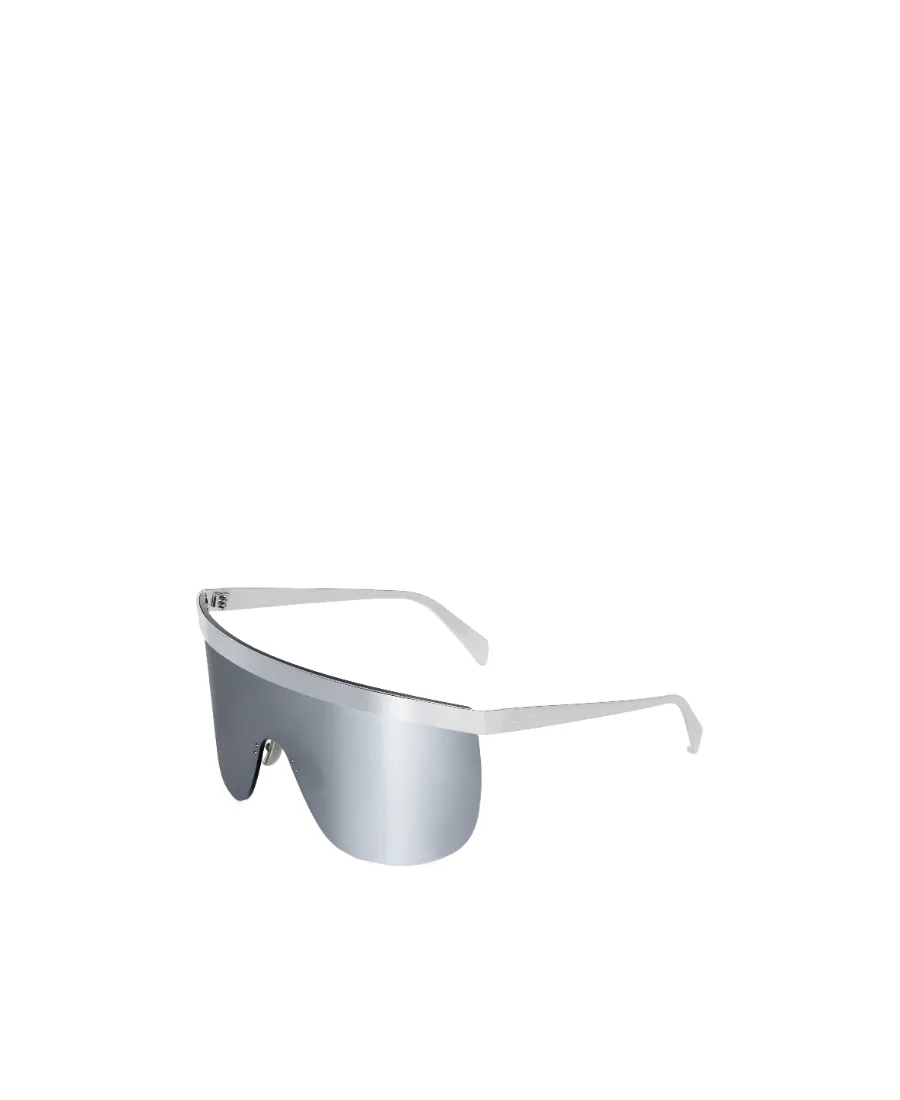 Moon Sunglasses In Metal With Mirror Lenses