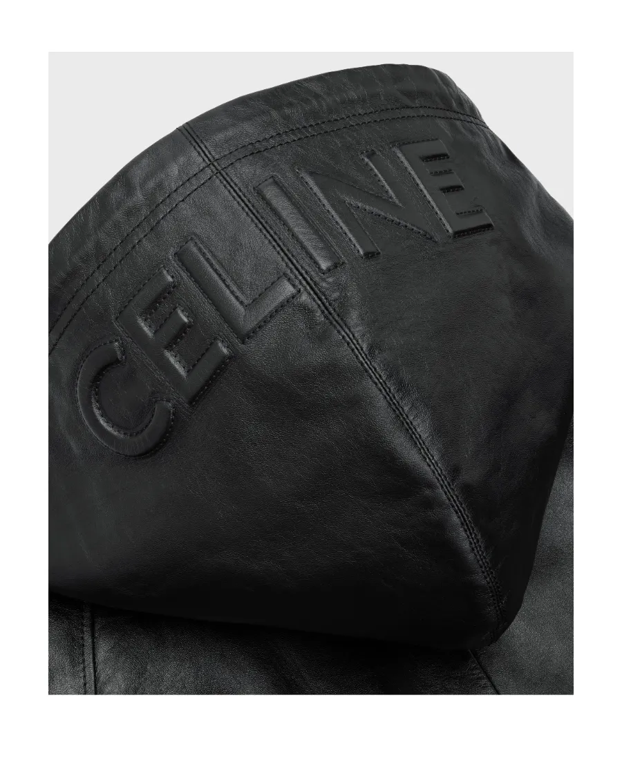 Hooded Jacket In Soft Lambskin