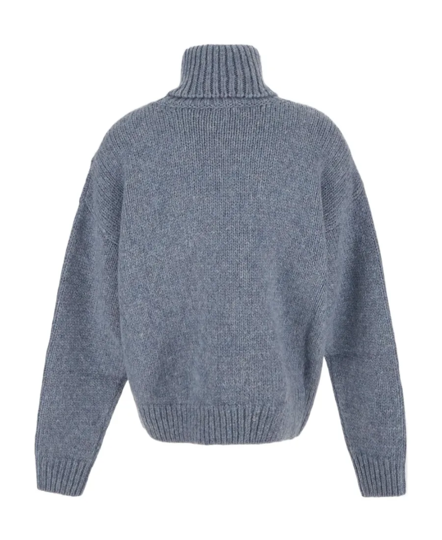 Triomphe Turtleneck Sweater In Alpaca Wool