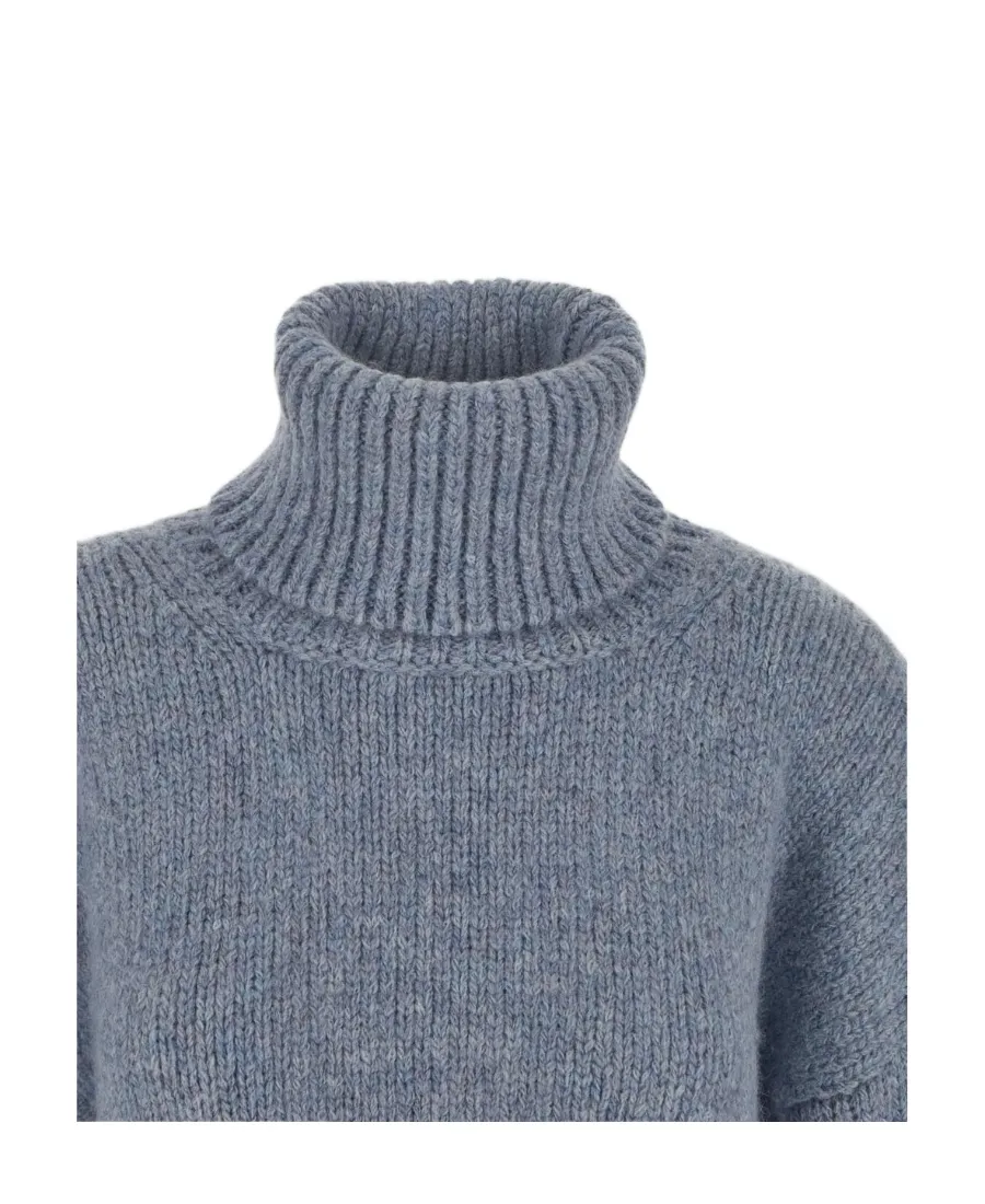 Triomphe Turtleneck Sweater In Alpaca Wool