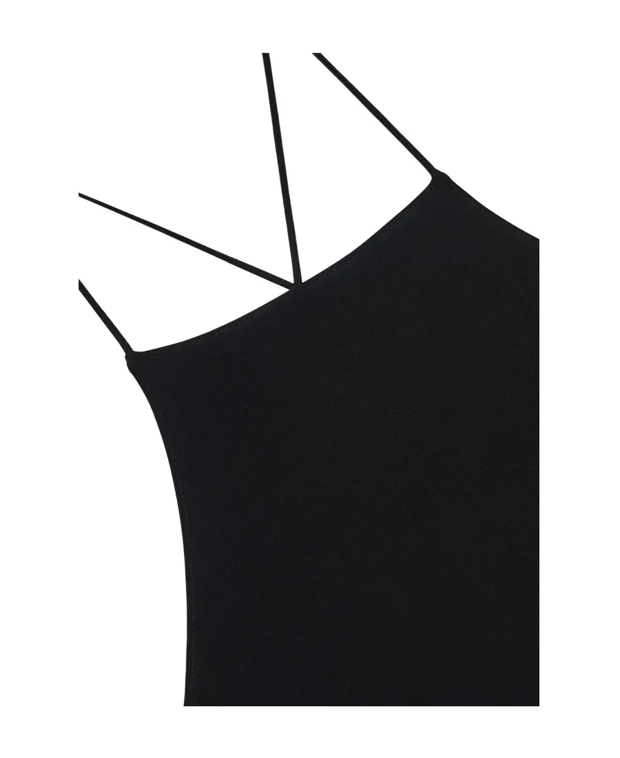 Asymmetrical Dress In Viscose Jersey